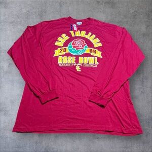 Lee Red USC Trojans Rose Bowl Long Sleeve Shirt